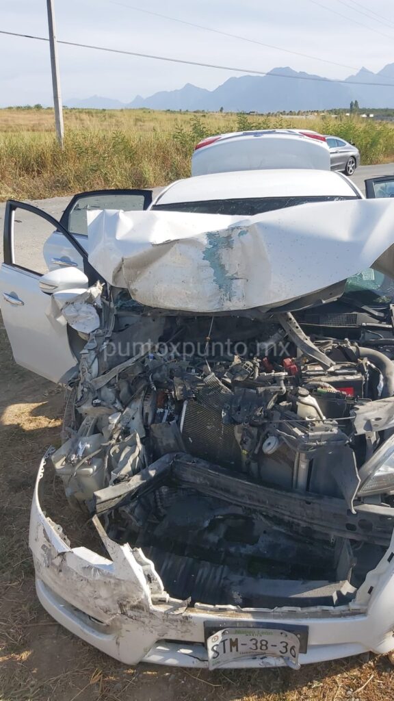 Persona Lesionada En Accidente Vial En Allende Punto X Punto