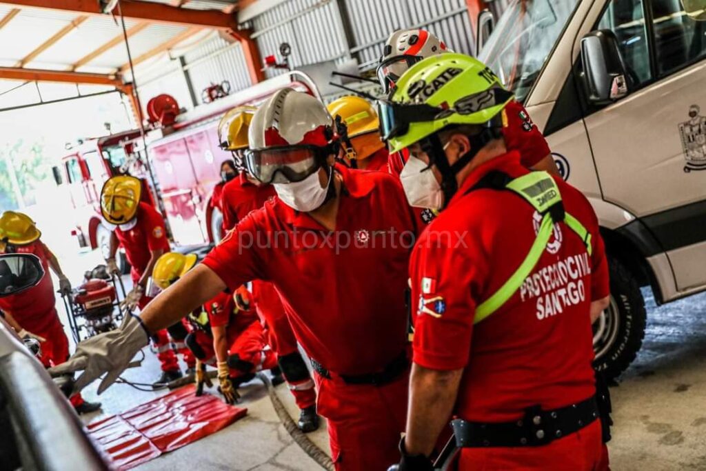 MUERE TRABAJADOR AL CAER DE ANDAMIO EN SANTIAGO Punto X Punto