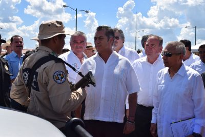 Inauguran Campo Policial en Montemorelos