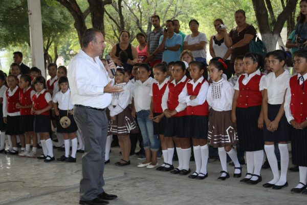 Visita “Alcalde en Tu Escuela” a primaria  “Lic. Manuel Peña Gutiérrez”