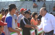 ARRANCA ALCALDE DE MONTEMORELOS LIGA MUNICIPAL DE BEISBOL RURAL