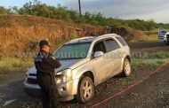 RECUPERAN CAMIONETA QUE FUE ROBADA EN MONTEMORELOS.