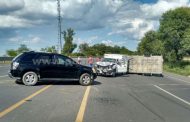 MOVILIZACIÓN EN CARRETERA GRAL TERAN, MMORELOS TRAS FUERTE CHOQUE.