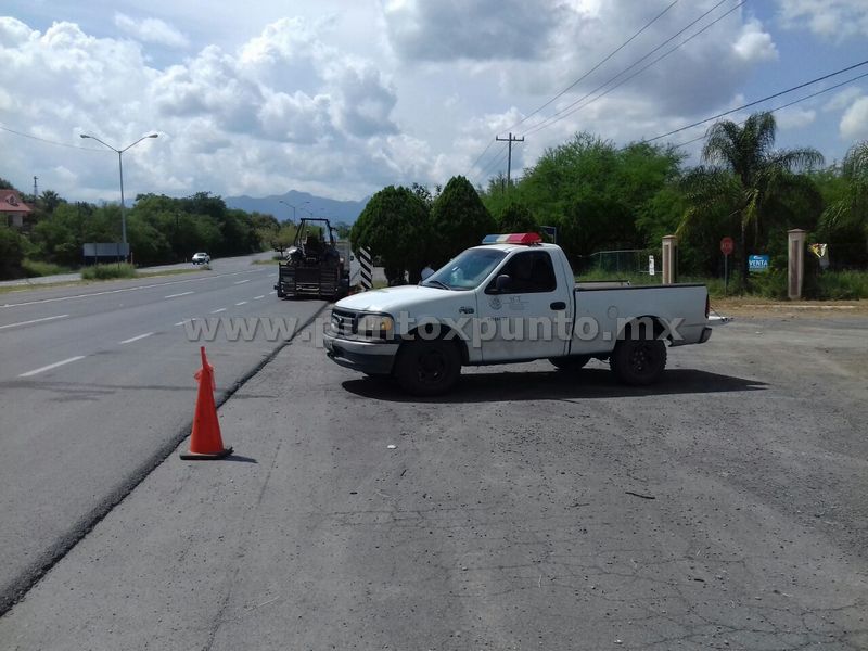 REALIZAN OPERATIVO PARA REVISAR TRAILERS Y VERIFICAR CARGAS Y VER DIMENSIONES.