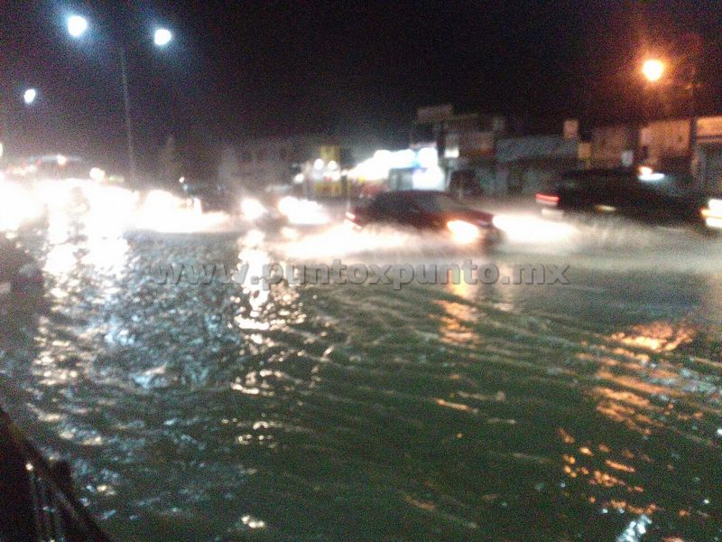 LLUVIAS GENERAN CAOS, INUNDACIONES Y HASTA ACCIDENTES EN SANTIAGO.