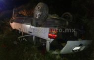 VOLCADURA ESTA MADRUGADA EN AVENIDA DE MMORELOS, REPORTAN PERSONAS LESIONADAS.