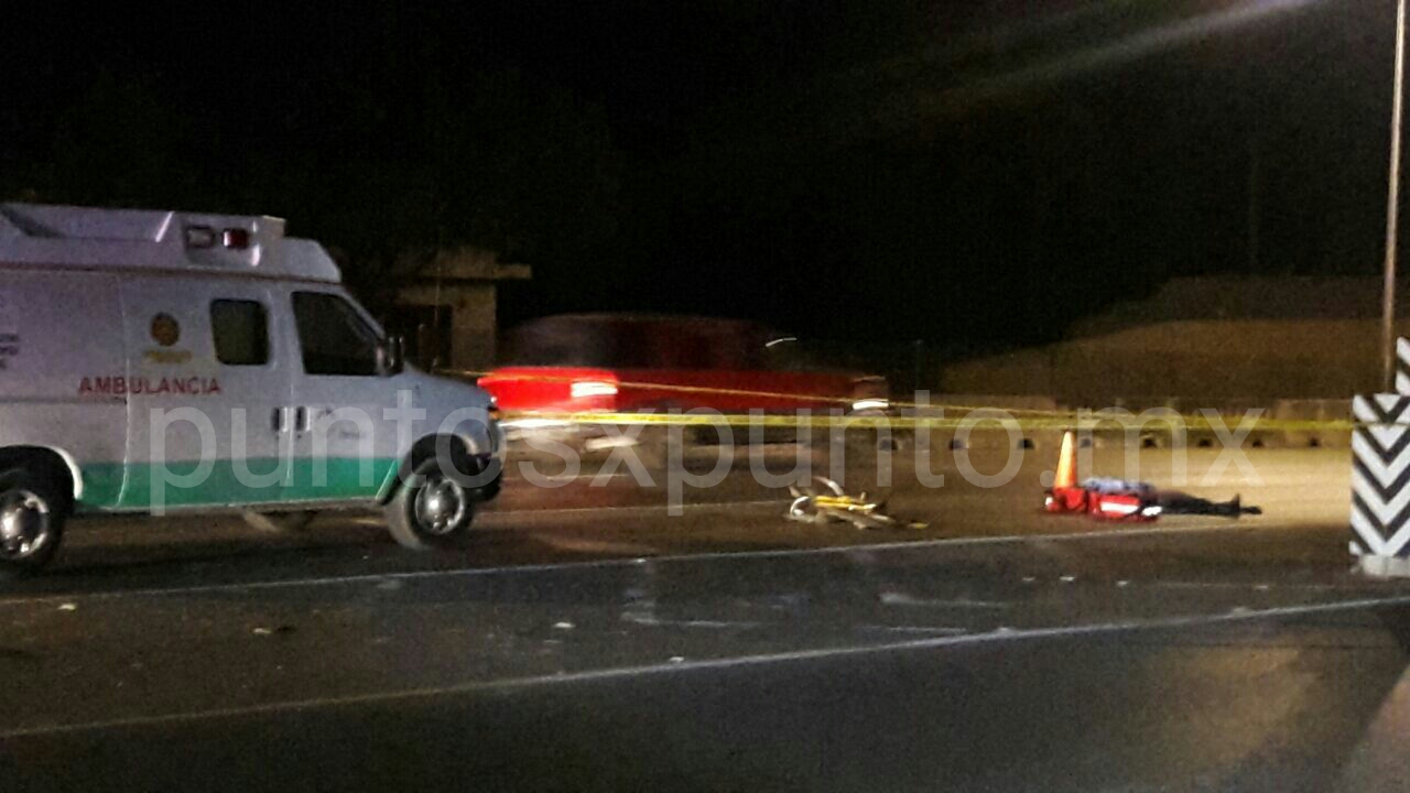 LO ATROPELLAN, MUERE EN CARRETERA NACIONAL EN SANTIAGO, RESPONSABLE HUYE.