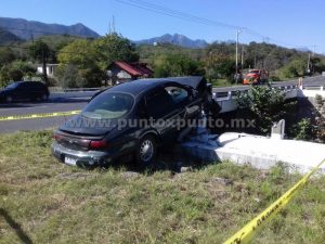 MUERE CHÓFER DE VEHÍCULO EN CARRETERA NACIONAL EN SANTIAGO.