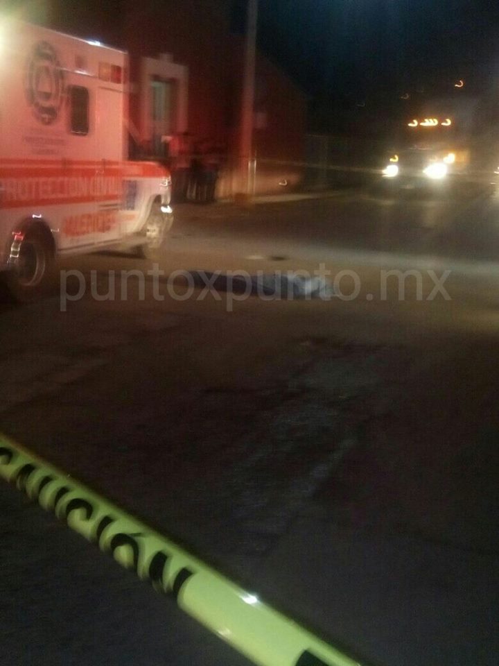 ATROPELLAN Y MATAN A UNA MUJER EN CENTRO DE ALLENDE