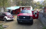 EXPLOSIÓN EN BOILER PROVOCA INCENDIO EN VIVIENDA EN SANTIAGO.