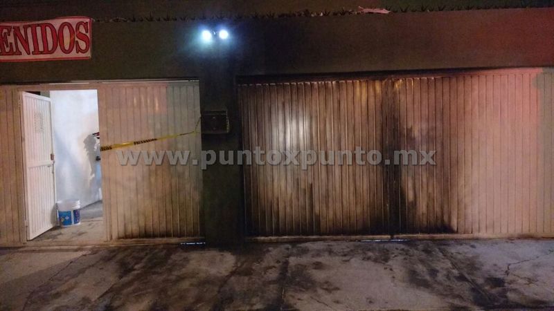 INVESTIGAN INCENDIO GENERADO EN UN NEGOCIO DE LOTERIA EN MONTEMORELOS.