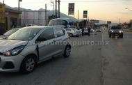 CHOQUE EN CARRETERA NACIONAL EN ALLENDE, REPORTAN DAÑOS.