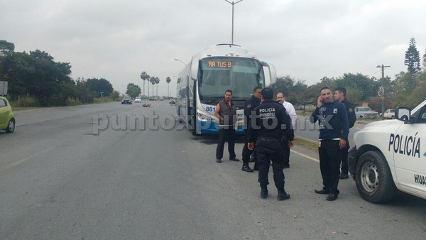 CONDUCTOR DE MOTOCICLETA MUERE AL SER ATROPELLADO POR UN AUTOBUS.