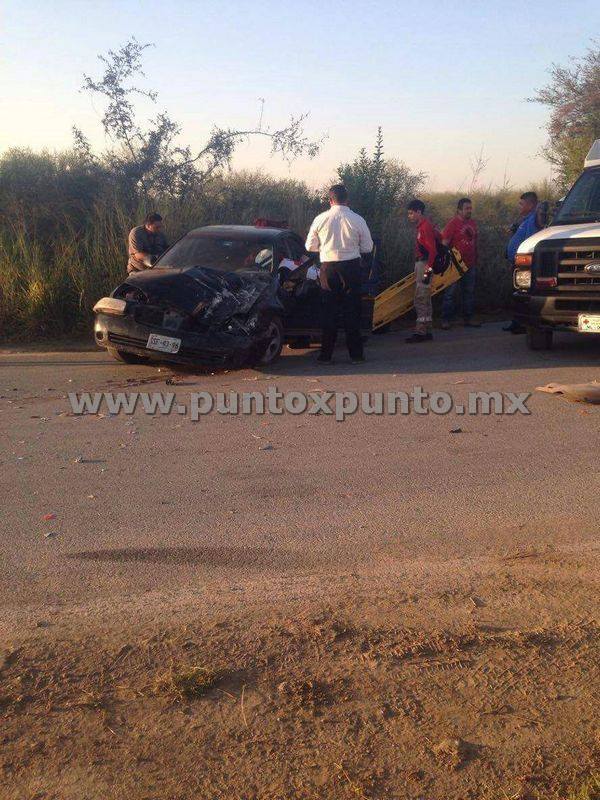 ENCONTRONAZO EN CALLEJÓN DE MMORELOS, REPORTAN HERIDOS.