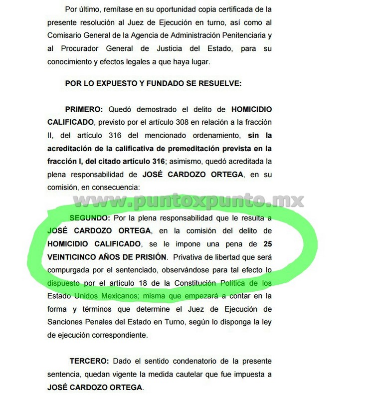 LE DAN 25 AÑOS DE PRISIÓN A ASESINO DE NIÑO EN ALLENDE