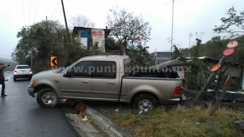 MOVILIZACIÓN EN ALLENDE POR CHOQUE EN CARRETERA NACIONAL.