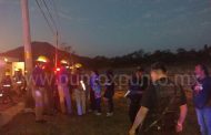 ACCIDENTE EN ALLENDE, REPORTAN DAÑOS, RESPONSABLE ESCAPA.