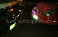 CHOQUE DE FRENTE ENTRE DOS VEHICULOS EN AVENIDA DE MONTEMORELOS.