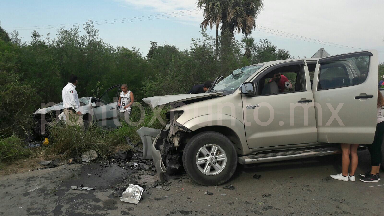 2 MUERTOS Y 10 HERIDOS EN HOQUE MÚLTIPLE PARA CERRAR VACACIONES