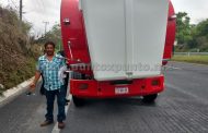 ACLARAN AUTORIDADES NO DESAPARECIÓ CHÓFER DE TRAILER SE QUEDO SIN COMBUSTIBLE
