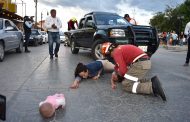 Realizan simulacro vial para concientizar sobre las consecuencias de manejar alcoholizado