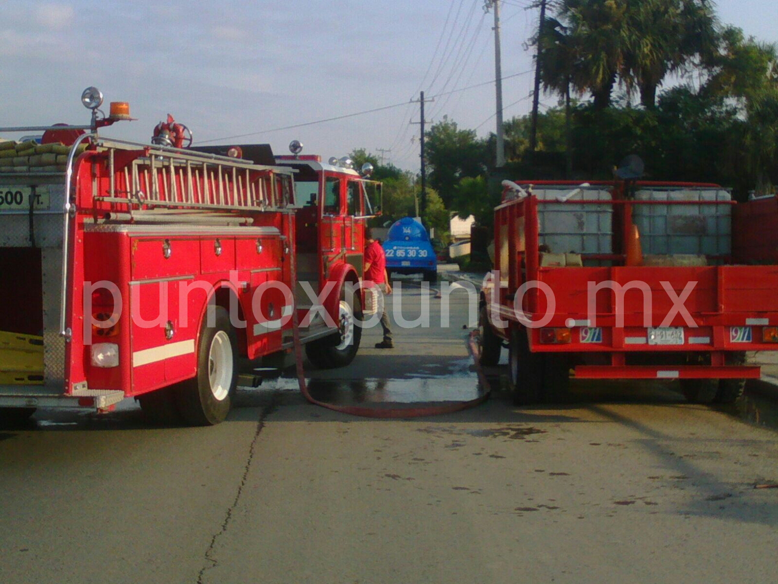 ALARMA PIPA DE TERMO GAS POR FUGA.