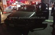 CHOQUE TIPO CRUCERO EN ALLENDE DEJA TRES PERSONAS LESIONADAS.