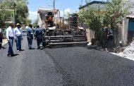 Avanzan trabajos de pavimentación en la Colonia Martínez Domínguez