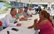 Visita Javier Treviño Colonia Morelos II con programa “Miércoles Contigo”