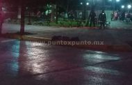 IDENTIFICAN A LA PERSONA QUE ASESINARON EN LA PLAZA PRINCIPAL EN UNA RIÑA.