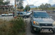 CHOQUE POR ALCANCE EN ALLENDE, REPORTAN DAÑOS MATERIALES.