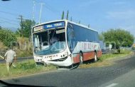 CHOCA AUTOBÚS DE PASAJEROS EN CARRETERA NACIONAL DE MONTEMORELOS.