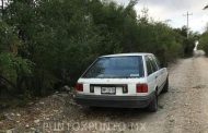 ABANDONAN VEHICULO QUE FUE ROBADO EN CENTRO COMERCIAL EN MMORELOS.