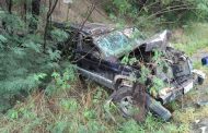 DOS MUJERES HERIDAS EN VOLCADURA REGISTRADA EN CARRETERA NACIONAL EN MMORELOS.