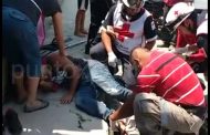 CONDUCTOR DE MOTOCICLETA ES TRASLADADO AL HOSPITAL UNIVERSITARIO.