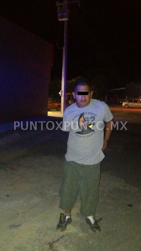 DETIENEN A DISTRIBUIDOR DE DROGA EN MONTEMORELOS.