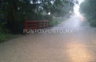 LLUVIAS EN ALLENDE GENERAN CAOS EN ALGUNOS PUENTES Y PASOS A DESNIVEL.