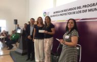 Presidenta del DIF de Montemorelos recibe recurso del programa “Apoyo a proyectos de los DIF Municipales”