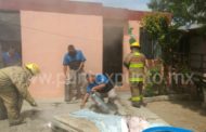 INCENDIO EN UNA VIVIENDA MOVILIZA A BOMBEROS DE LINARES.