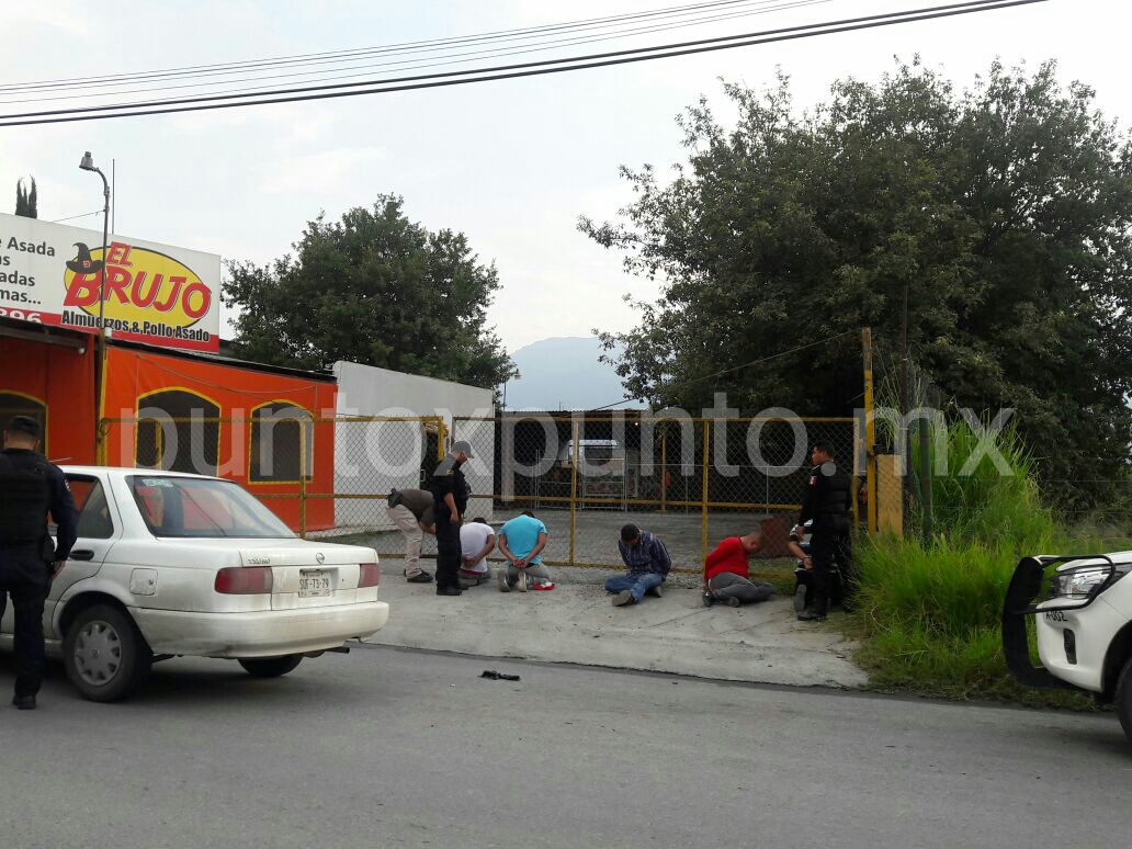 DETIENEN A SIETE PRESUNTOS IMPLICADOS EN ASALTO COMETIDO EN UN TALLER EN ALLENDE.