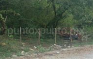 DOS PERSONAS HERIDAS EN ALLENDE AL SALIR DE CARRETERA TUBULAR EN QUE VIAJABAN.