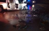 DOS PERSONAS HERIDAS EN CHOQUE ESTA MADRUGADA EN ALLENDE.