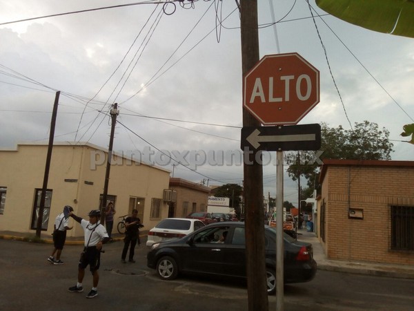 CHOQUE DE CRUCERO EN EL CENTRO DE ALLENDE.