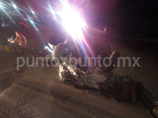 UNA PERSONA HERIDA EN VOLCADURA REGISTRADA ESTA MADRUGADA EN ALLENDE.