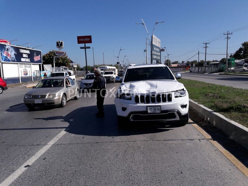 ATROPELLAN A PAREJA EN ALLENDE LOS REPORTAN GRAVES