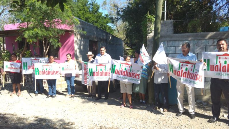 PAVIMENTAN AVENIDA EN HUALAHUISES, ALCALDE ARRANCA OBRA PÚBLICA.