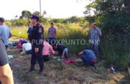 MUERE NIÑO, OTRO MENOR ESTA GRAVE Y SEIS LESIONADOS ES EL SALDO DE UNA VOLCADURA EN MMORELOS EN CARRETERA NACIONAL.