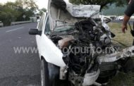 DOS PERSONAS LESIONADAS, UNA DE ELLAS GRAVE, EN ACCIDENTE EN CARRETERA NACIONAL EN LAZARILLOS EN ALLENDE.