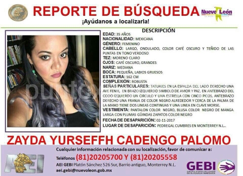 ERA MAESTRA MUJER ENCONTRADA MUERTA EN MMORELOS, FUE ATACADA CON UN ARMA PUNZOCORTANTE.