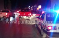 CHOQUE POR INVASIÓN DE CARRIL EN CALLES DE ALLENDE, REPORTAN DAÑOS.